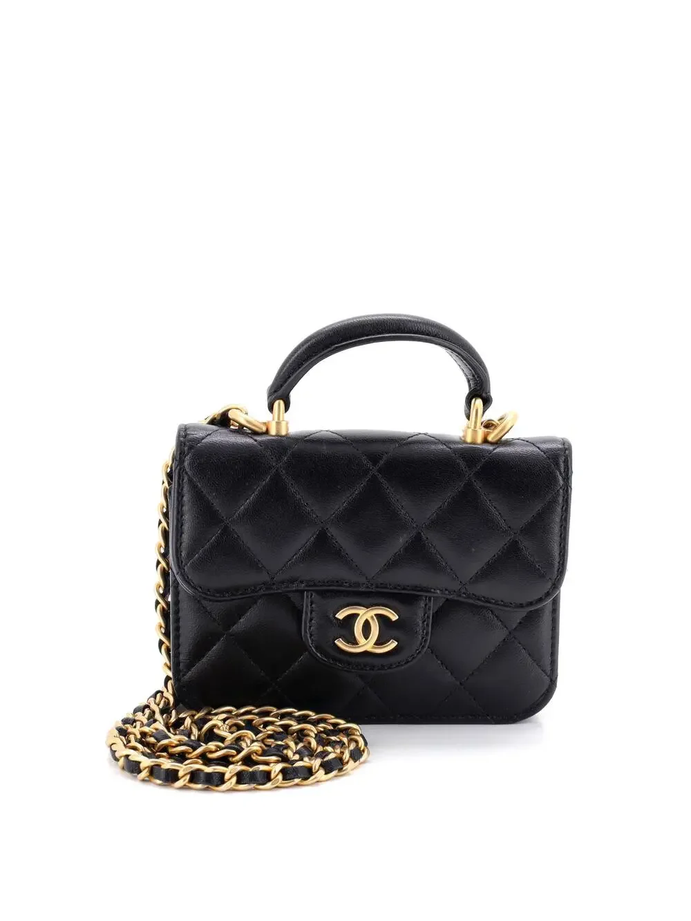 Chanel Top Handle Flap Coin Purse With #258818C29B